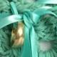 Something Blue Nautical Wedding Ring Bearer Crochet Pillow