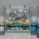 Unity Sand Set for Blended Family - Personalized - Custom Winter Wedding Decor - Unity Candle Alternative - Snowflakes Winter Wedding Theme