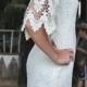 Ivory Boho Lace Wedding Dress - Cowgirl Chic - Junk Gypsy Style - Size 8