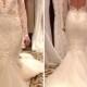 Fashionable Vestido De Novia Wedding Dresses Sexy V Neck Backless Applique Real Image Lace Long Sleeve Sheer Open Back Bridal Dresses Gowns Online with $129.95/Piece on Hjklp88's Store 