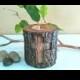 Spiritual Tree branch Candle holder - Cross candle - Wood Candle - Unity candle - Memorial candle - Spirituality and Religion - Meditation