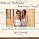 Bridesmaid Frame, Maid of Honor Frame, Personalized Gifts, Custom Picture Frame