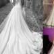 Stunning Vestido De Noiva 2015 Wedding Dresses Alessandra Rinaudo Sheer Lace Hollow Applique A-line Court Train Ball Gowns Bridal Dress Online with $132.62/Piece on Hjklp88's Store 
