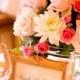 Gold And Pink Centerpiece