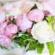 Pink And Ivory Peony Bouquet
