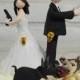 Police, Agent, Law inforcement custom wedding cake topper gift decoration