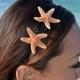 Double Starfish Elastic Headband - Beach Accessory, Beach Wedding, Mermaid Hair Accessories, Starfish Hair Accessories