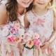 Floral And Ruffled Flower Girl Dresses