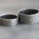 His and Hers Wedding Bands, PAISLEY, Wedding Rings, Embossed, Sterling Silver, Rustic, Promise Rings, Engagement Rings