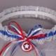 Captain America Lace Wedding Garter