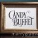 Wedding Candy Buffet Sign - Candy Bar, Dessert Station Sign - Wedding Table Reception Seating Signage - Matching Numbers Available - SS06