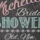 Shabby Chic Vintage Chalkboard Welcome Sign Bridal or Baby Shower Wedding Birthday Digital File DIY