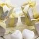 Heart Soap with Gold Ribbon kid's birthday party, Wedding inspirations XZ000