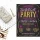 Glitter Girl // Bachelorette Party Invitation - Customizable and PRINTABLE