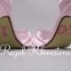 Hot Pink Big Diamond Ring Rhinestone I Do Wedding Shoe Stickers - Rhinestone I Do Shoe Stickers for your Bridal Shoes
