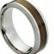 Wood Inlay Tungsten Band, Wedding Band, Tungsten Ring, Wood Inlay Ring, mens Jewelry, Wood jewelry, Wedding Ring, Mens Ring, Wood Ring
