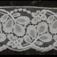 Vintage Lace - Bridal Lace, Dajinet Lace, French Trim, White Scalloped, Lingerie Lace, Nalpac Company Montreal Canada -  5  Yards 3" Wide