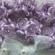 36 pc  LAVENDER Wired Satin Organza Rhinestone Seed Beaded Rose Flower Applique Bridal Wedding Bouquet