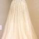 Stunning, Sparkling Strapless Ball Gown Wedding Dress