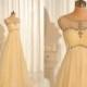 Custom Vintage Sweetheart Beading Chiffon Wedding Dress Y202