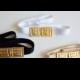 Gold belt - skinny Belt - Nude Belt - Wedding belt - Bridesmaids Belt - Stretch Belt - waist Belt - dress belt - swimmimg ducks - Gift