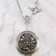Silver Celtic Knot Locket Necklace - The ORIGINAL Silver CELTIC LOCKET  - Jewelry by BirdzNbeez -  Wedding Birthday Bridesmaids Gift