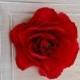 Silk floral supply Wedding Bridal DIY bouquets Red Ranunculus stem with leaves set of 2 craft supplies artificial bokay accessories Weddings