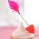 Cupid’s Arrow Valentine Cupcake Toppers DIY
