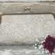Custom Order for KRISTIN SCALVA -Champagne Lace Bridesmaid Clutches / Lace Wedding Clutches / Wedding Gift / Bridal Clutch