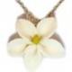 Jasmine Necklace - Jasmine Flower Jewelry, White Jasmine Pendant, Jasmine Charm, Bridal Necklace , Jasmine Jewelry