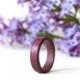 Wood Ring, Purple Wood Ring, Wooden Ring, Men Wedding Band, Women Wood Ring, Wood Wedding Jewelry, Natural Jewelry, Purple Ring, Gift