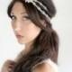 Sunburst wedding tiara, Bridal headband, headband, wedding accessory - JUNE - by DeLoop