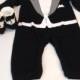 Tuxedo baby romper+Tuxedo shoes, Formal suit, Baby Boys, Onesies, Boys bodysuit, Toddler onesie, boys,Ring bearer,one piece jumpsuit,Wedding
