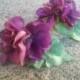Purple Bridal Shoe Clips- Flower Shoe Clips for Bride, Bridesmaids, Girls, Party- Purple Flower Shoe Clip- Purple Shoe Clips Wedding- Sale