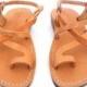 SALE ! New Leather Sandals JERUSALEM Women's Shoes Thongs Flip Flops Flats Slides Slippers Biblical Bridal Wedding Colored Footwear Designer
