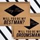 Will You Be My Groomsmen and Best Man Cards Box Set - Wedding Stationery Cards