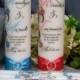 Unity Candle With Tapers Personalized Floral Design - 18 colors available
