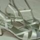 Size 7 Wedding White shoes satin Sample