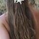 Knobby Duo Barrette, Starfish Hair Clip, Mermaid Accessory, Beach Weddings