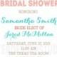Beach Nautical Bridal Shower Invitation - Printable Digital File