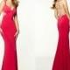 Charming Evening Dresses Mermaid Red Prom Gowns 2015 Sweetheart Sheer Illusion Back Formal Pageant Gowns Beads Floor-Length Party Dress Online with $113.93/Piece on Hjklp88's Store 