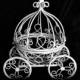 Princess Cinderella carriage centerpiece  Fairy tail use as  decoration wish holder to match brooch bouquets ,