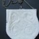 Beaded Wedding Bag 1920s White Evening Bridal Bags Art Deco Purse Chain White Beaded Purse Bag Bridesmaid Clutch