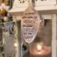 Wedding Memorial sympathy gift after loss of a loved one stillbirth miscarriage wedding lantern for indoor or outdoor use wedding decor