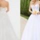 Modest Camillelavie Strapless Wedding Dresses A Line 2015 Beads Sequins Sleeveless Organza Bridal Ball Gowns White Chapel Train Lace-up Back Online with $126.39/Piece on Hjklp88's Store 