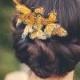 Butterfly Hair Comb 'COCOON' Wedding Accessory, Bridal Head Piece