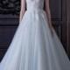 Monique Lhuillier 2016 Wedding Dresses Ball Gown Appliqued Tulle Pastels Vestido De Noiva with Sweetheart Neck Bridal Ball Gowns Custom Online with $125.5/Piece on Hjklp88's Store 