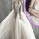 2015 Ball Gown Wedding Dresses Blush Sweetheart Heavy Beads Tulle Top Quality Chapel Train Color Cheap Bridal Party Gowns Spring Custom Online with $127.28/Piece on Hjklp88's Store 