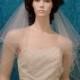 Ivory Elbow length Bridal Veil two tier sprinkled with Rhinestones