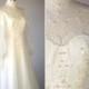 Vintage Wedding Dress, Victorian Wedding Dress, 1970s Wedding Dress, 70s Wedding Dress, White Wedding Dress, Wedding Dress with Sleeves